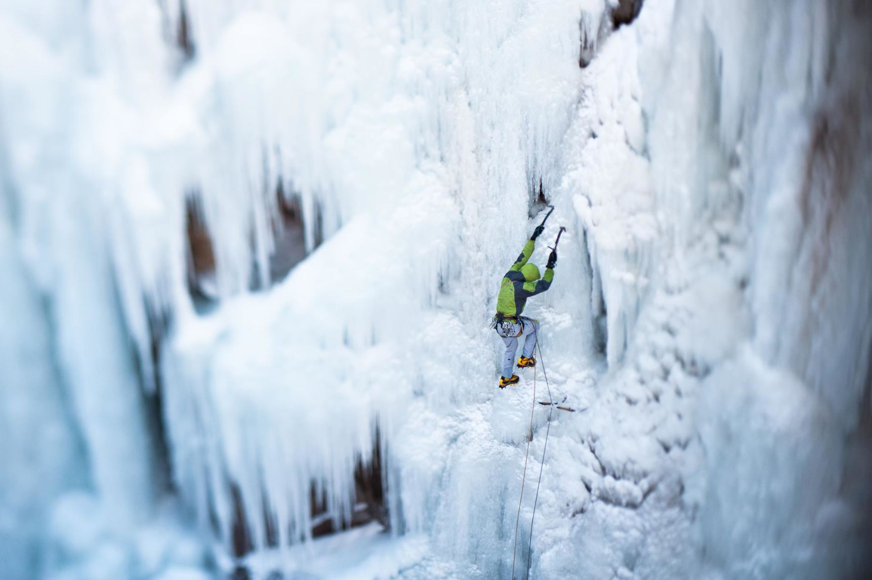 ice climbing
